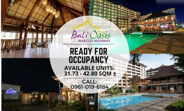 2br Unit with Balcony 10 mins. from LRT SANTOLAN. Bali Oasis Pasig City