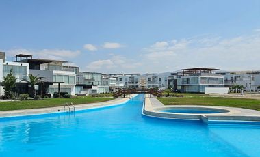 Terreno De Playa En Condominio Las Terrazas De Sarapampa Con Infraestructura De Lujo