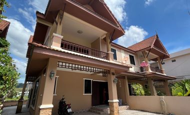 Three-bedroom 2-story house for sale with a beautiful mountain view in Ao Nang, Krabi