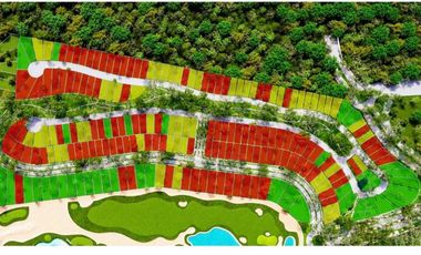 Terreno en venta en Merida con campo de Golf