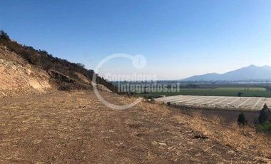SE VENDE TERRENO LADERA DE CERRO LA BATALLA ,CALERA DE TANGO DE 5.500 M2 EN  UF 900   $35.500.000