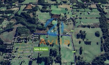 Villarrica Lefun parcelas de 5.000m2 disponibles a 1.000 metros segunda faja COD.VTAP132