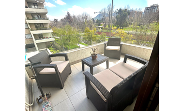 Venta Depto Providencia Pocuro 3D-3B-2E Vista Despejada.