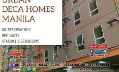 Prime Location Rent to Own Condo near Tutuban Center Mall - Live in the Heart of Manila at Urban Deca Manila