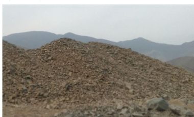 REMATO CONSECION MINERA NO METALICA EN CHILCA . LEGALMENTE EN REGLA