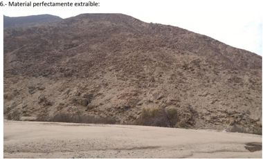 REMATO CONSECION MINERA NO METALICA EN CHILCA . LEGALMENTE EN REGLA