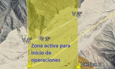 REMATO CONSECION MINERA NO METALICA EN CHILCA . LEGALMENTE EN REGLA