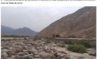 REMATO CONSECION MINERA NO METALICA EN CHILCA . LEGALMENTE EN REGLA
