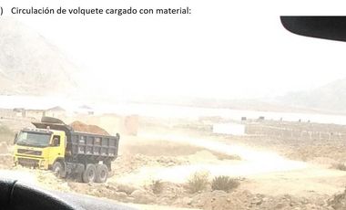 REMATO CONSECION MINERA NO METALICA EN CHILCA . LEGALMENTE EN REGLA