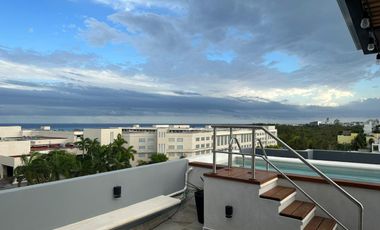 Estudios con vista al mar desde el rooftop, a escasos pasos de la Quinta