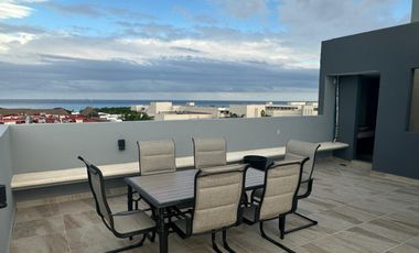 Estudios con vista al mar desde el rooftop, a escasos pasos de la Quinta