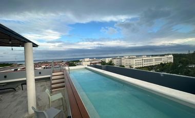 Estudios con vista al mar desde el rooftop, a escasos pasos de la Quinta
