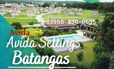 For Sale 183sqm Lot in Batangas in Avida Settings Batangas Lot