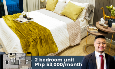 2 bedroom with balcony for sale in Bonifacio Global city