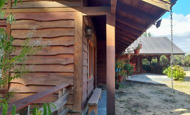 EN PUCON, VENTA HERMOSA CASA EN PARCELA 5000M2 PRECIOSAS VISTAS