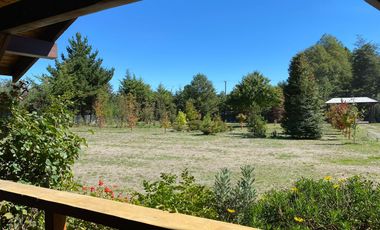 EN PUCON, VENTA HERMOSA CASA EN PARCELA 5000M2 PRECIOSAS VISTAS