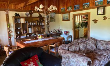 EN PUCON, VENTA HERMOSA CASA EN PARCELA 5000M2 PRECIOSAS VISTAS