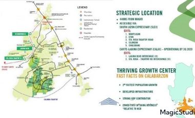 For Lease: PRIME Commercial Corner Lot, Nuvali Laguna. <1km away from Ayala Mall,Landers,S&R