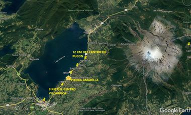 Parcela en venta camino Villarrica – Pucón km 9