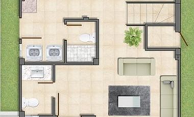 En venta casa de 3 dormitorios en Urb. casa Laguna en la via Leon Febrescordero