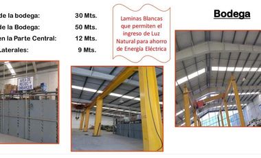 BODEGA EN RENTA EN CIUDAD INDUSTRIAL, BRUNO PAGLIAI
