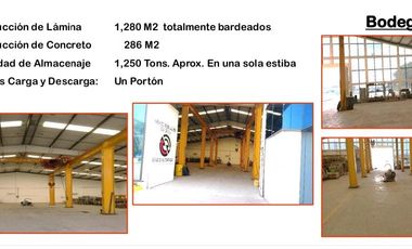 BODEGA EN RENTA EN CIUDAD INDUSTRIAL, BRUNO PAGLIAI