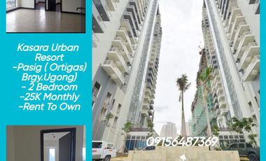 2 BR Condo w/ balcony Rent To Own as low as 25K Monthly 5% To Move IN