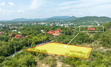 Huahin Land for sale, near Huahin town, Land area 1 Rai, price 4 Million Baht/Rai