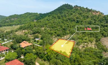 Huahin Land for sale, near Huahin town, Land area 1 Rai, price 4 Million Baht/Rai