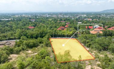 Huahin Land for sale, near Huahin town, Land area 1 Rai, price 4 Million Baht/Rai