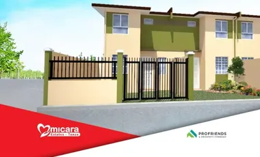 3-Bedroom Townhouse for Sale at Micara Estates in Tanza, Cavite | Portia Typical Corner Unit w/ Fence
