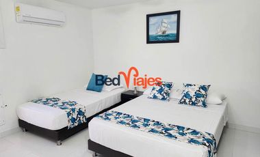 Apartamentos por dias frente a la playa en el rodadero
