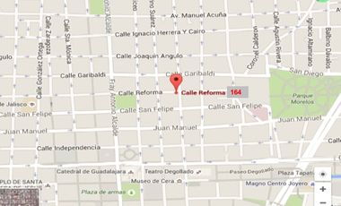 renta de Departamento amueblado en centro de Guadalajara