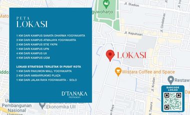 Samping Kampus Sanata Dharma, D'Tanaka, Kawasan Kampus