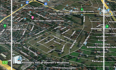 Residential Lot for Sale in Brittanny Neopolitan, Novaliches, Quezon City