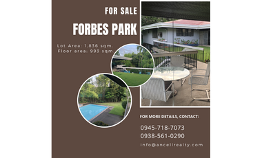 5 Bedroom House with Foyer and enclosed veranda for Sale in Forbes Park Makati