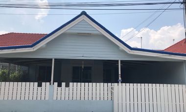 ขายบ้านทรัพย์ธานี 1 ต่อเติมเต็มพร้อมอยู่