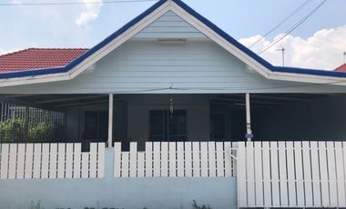 ขายบ้านทรัพย์ธานี 1 ต่อเติมเต็มพร้อมอยู่