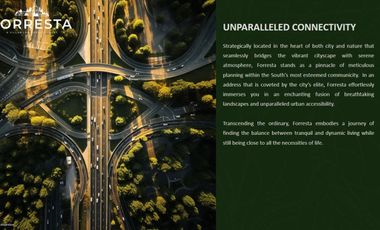 FORRESTA LOT FOR SALE IN VILLAR CITY  ALABANG MCX