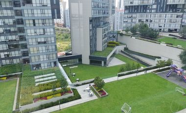 Venta Hermoso Departamento tipo Soho 92m2 con 2 recámaras Central Park Interlomas para inversionista!!