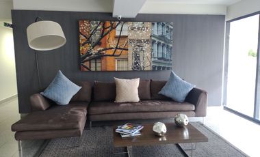 Venta Hermoso Departamento tipo Soho 92m2 con 2 recámaras Central Park Interlomas para inversionista!!