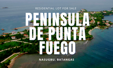 Beach View Lot in Peninsula De Punta Fuego - 489 sqm., Nasugbu, Batangas