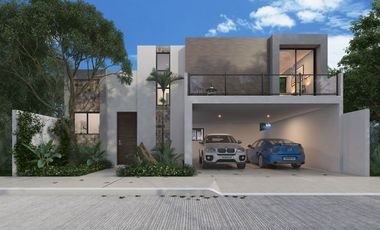 Casa en venta en merida yucatan zona norte  privada residencial temozon