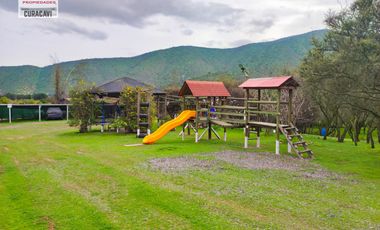 🏠León Propiedades vende parcela con casa en sector Miraflores, Curacavi🏠