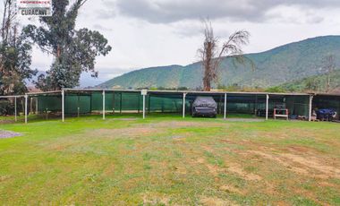 🏠León Propiedades vende parcela con casa en sector Miraflores, Curacavi🏠