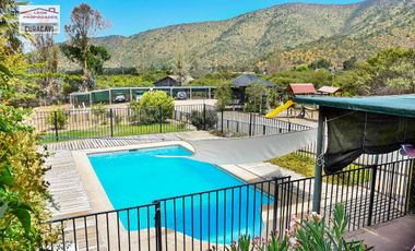 🏠León Propiedades vende parcela con casa en sector Miraflores, Curacavi🏠