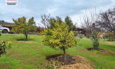 🏠León Propiedades vende parcela con casa en sector Miraflores, Curacavi🏠
