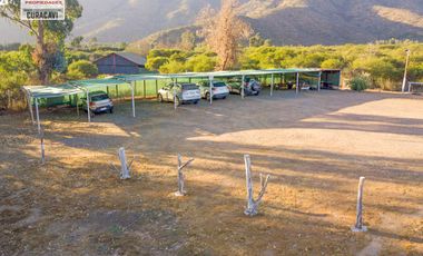 🏠León Propiedades vende parcela con casa en sector Miraflores, Curacavi🏠