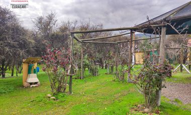 🏠León Propiedades vende parcela con casa en sector Miraflores, Curacavi🏠