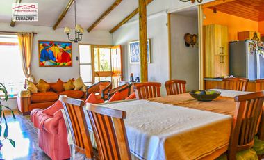 🏠León Propiedades vende parcela con casa en sector Miraflores, Curacavi🏠